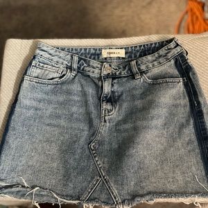 PacSun jean skirt